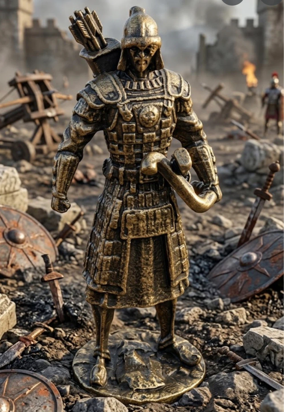 Ancient Warrior Figurine