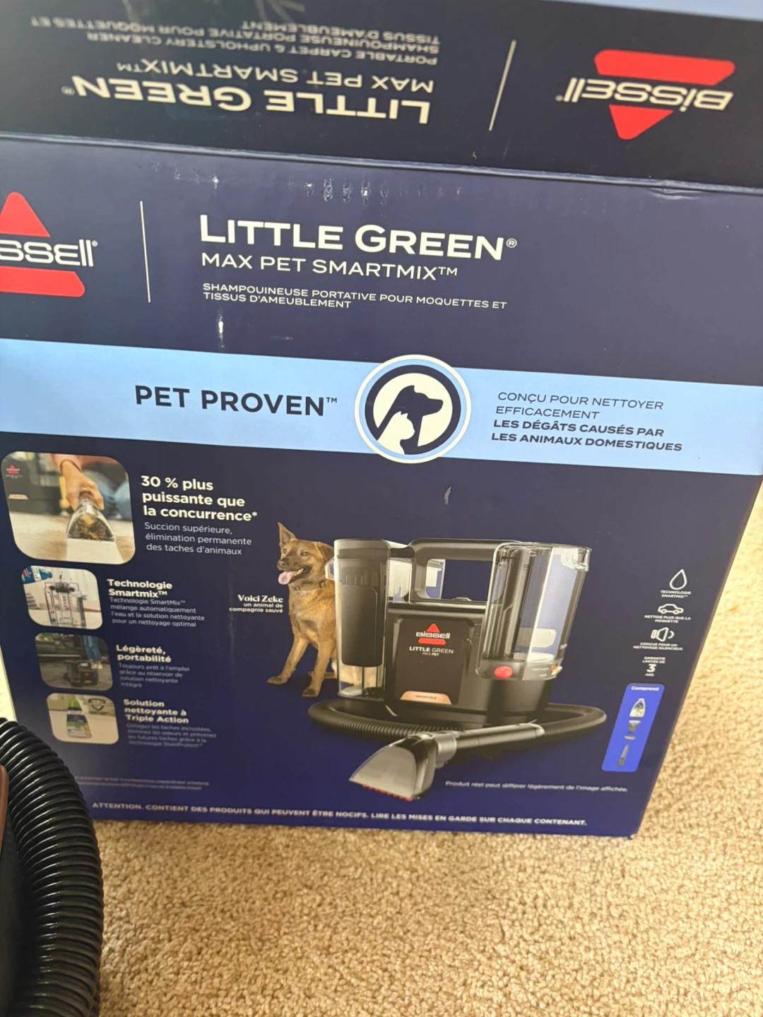 Bissell Little Green Max Pet SmartMix Portable Cleaner - photo 3