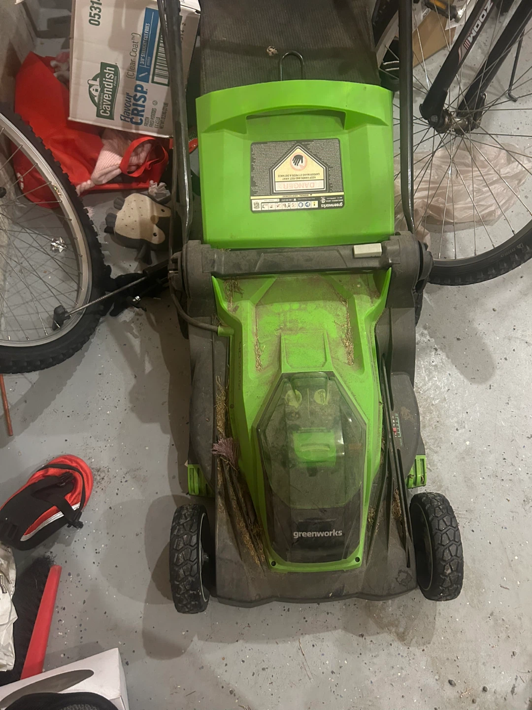 Greenworks Electric Lawn Mower - photo 2