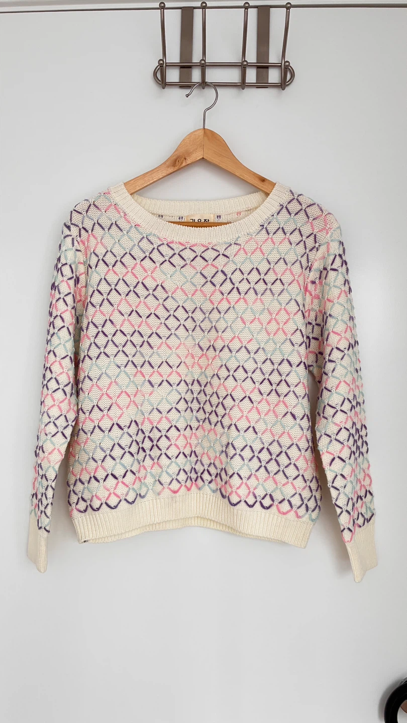 Gold Wardrobe Cream Knit Sweater