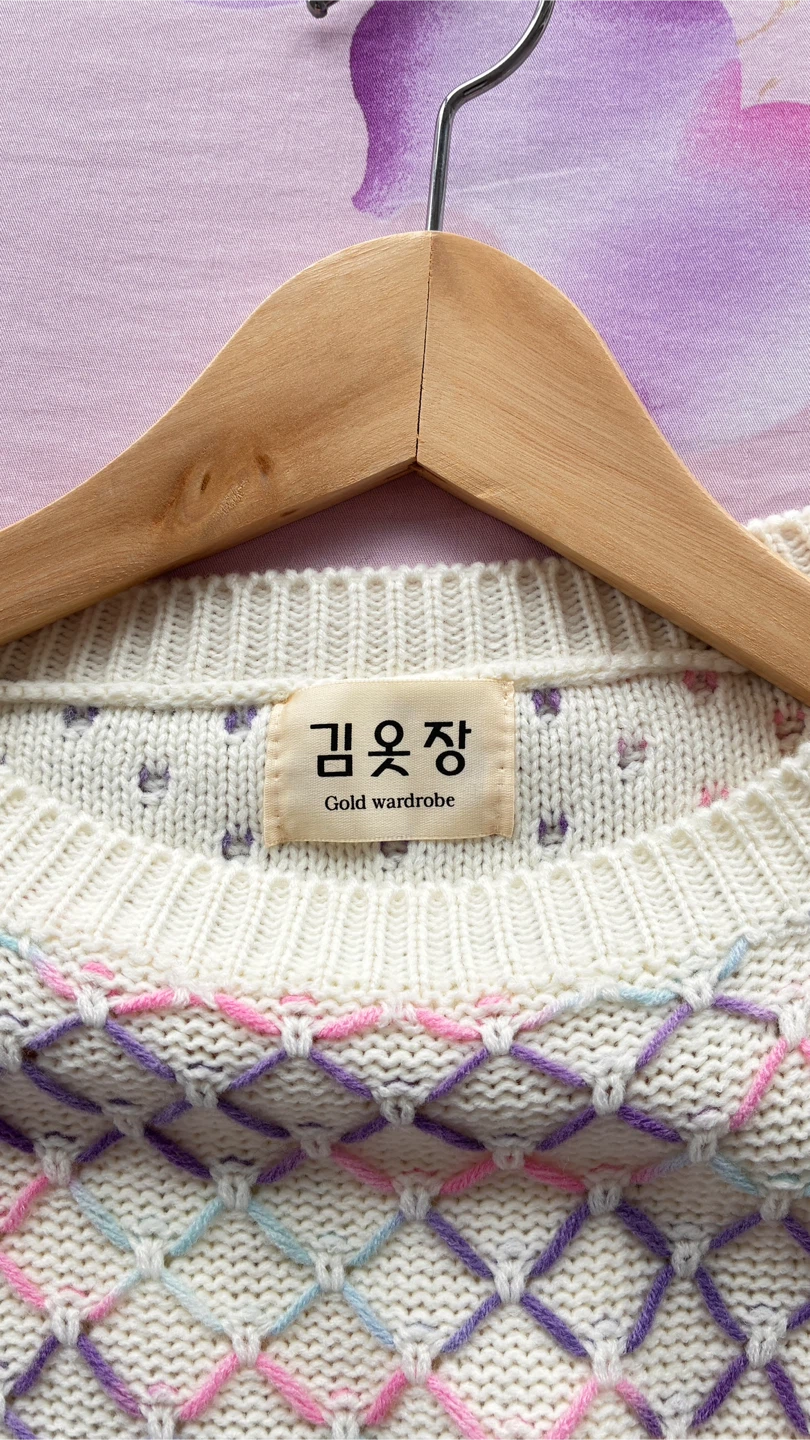 Gold Wardrobe Cream Knit Sweater - photo 2