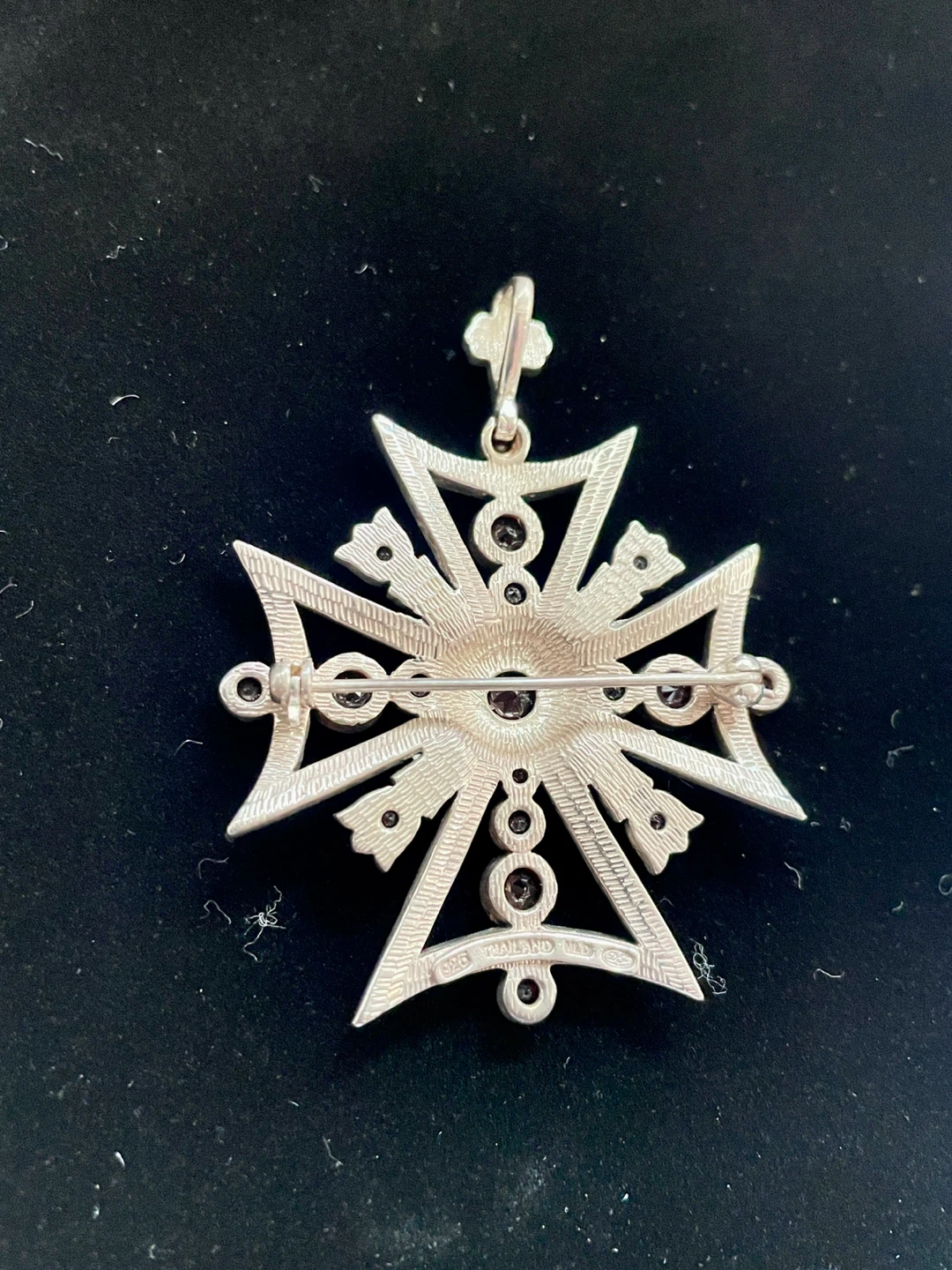 Dallas Prince Jewelry, Garnet &Gem ,Maltese Cross - photo 2