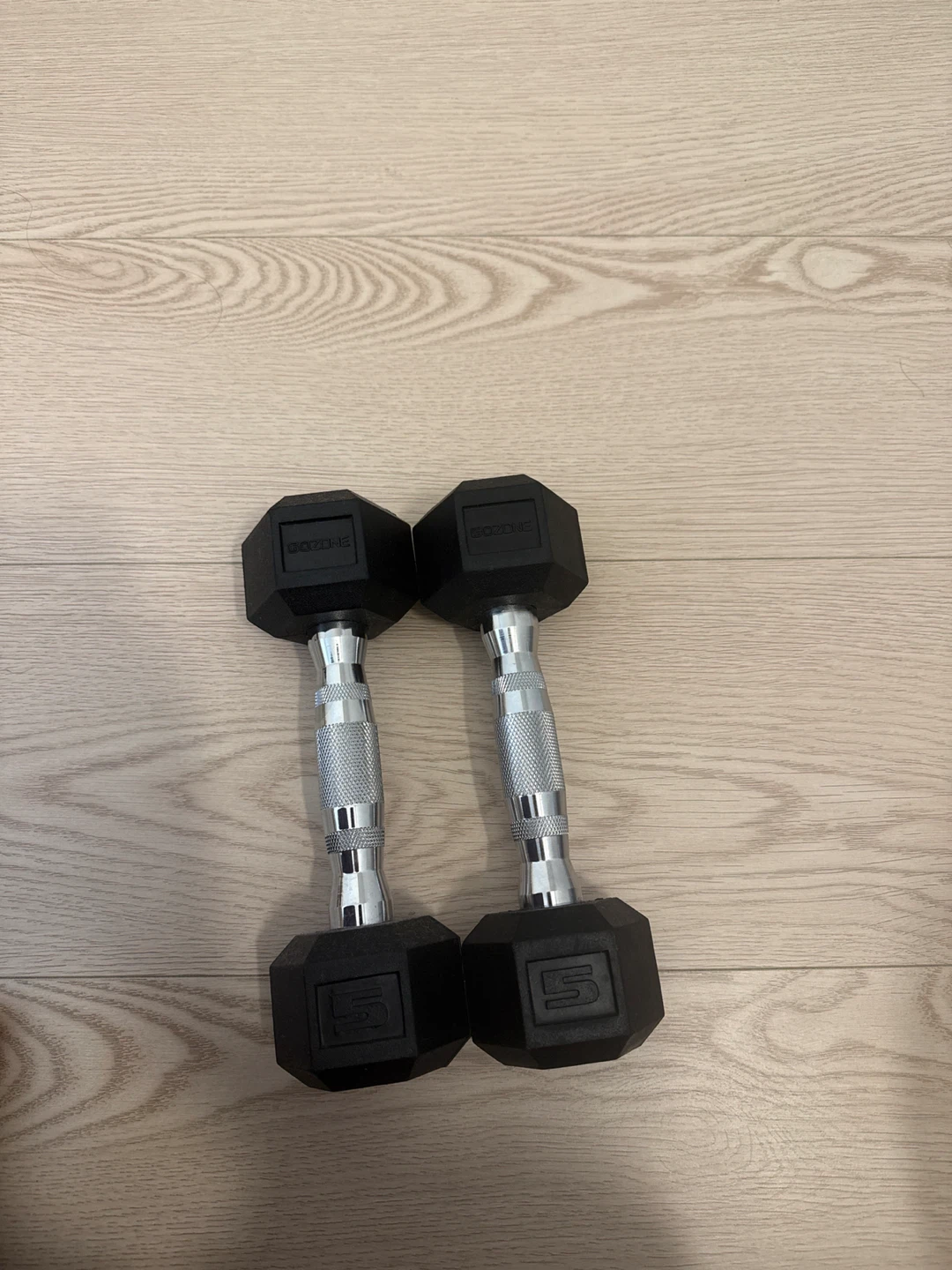 GoZone 5 lb Dumbbells (Pair)