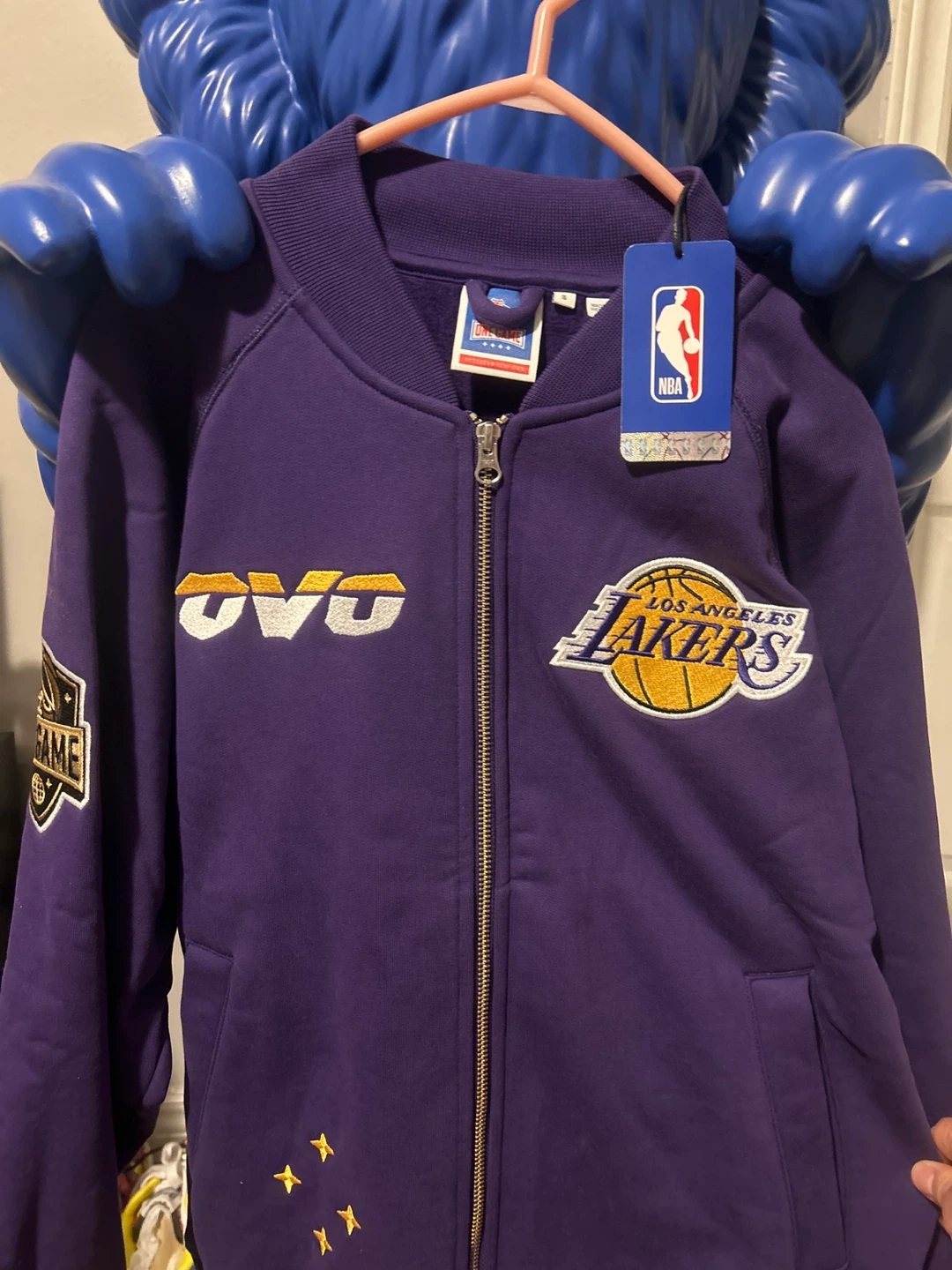 OVO October's Very Own NBA Los Angeles Lakers Zip-Up Jacket - photo 2