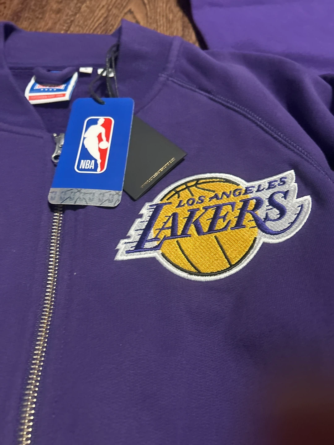 OVO October's Very Own NBA Los Angeles Lakers Zip-Up Jacket - photo 5