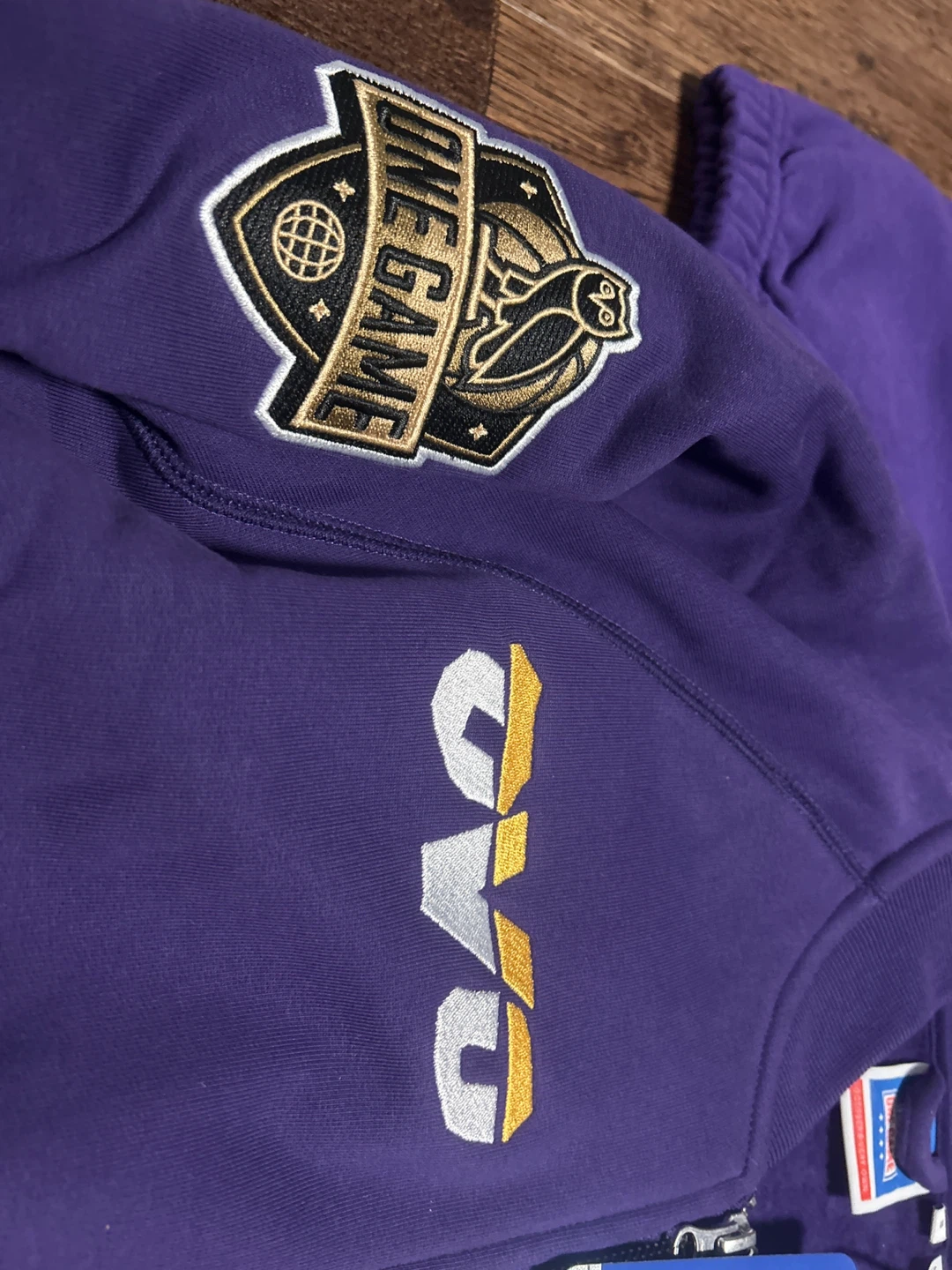 OVO October's Very Own NBA Los Angeles Lakers Zip-Up Jacket - photo 4