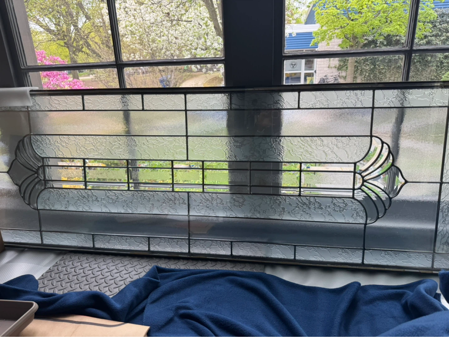 22”x64” Decorative Stained Glass door insert - photo 2