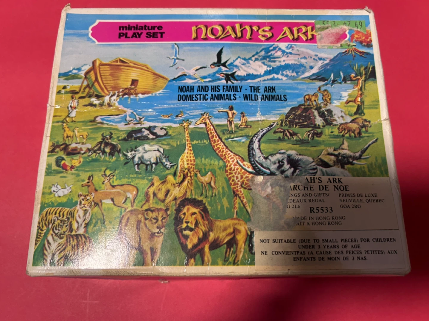 Noah's Ark Miniature Play Set