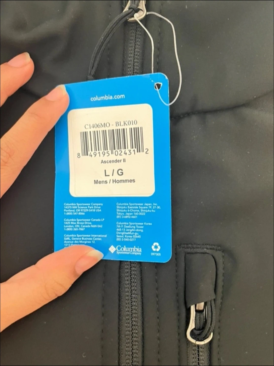 Columbia Ascender II Jacket L/G Black - photo 4