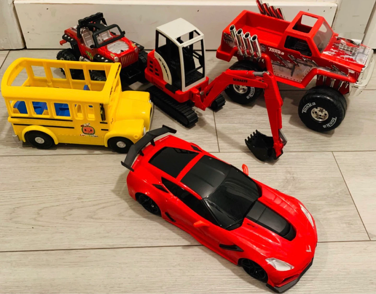 Assorted Toy Vehicles