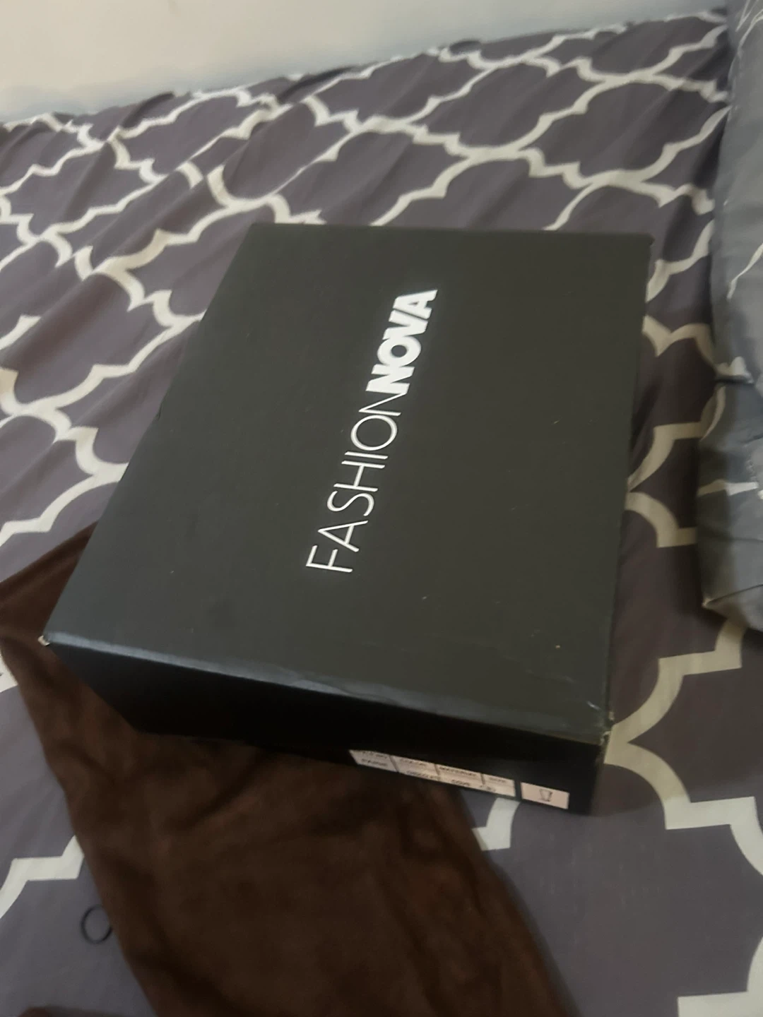 Fashion Nova "Paige" Over-the-Knee Boots Chocolate Suede Size 9 - photo 5
