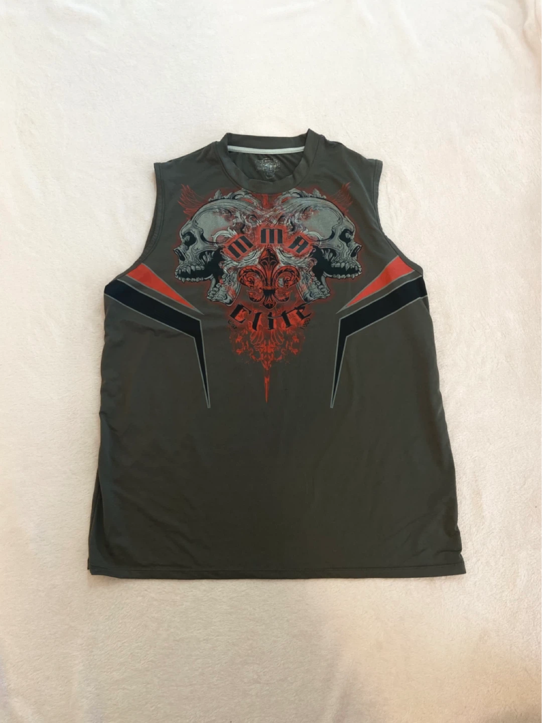 y2k mma elite graphic tanktop muscle shirt