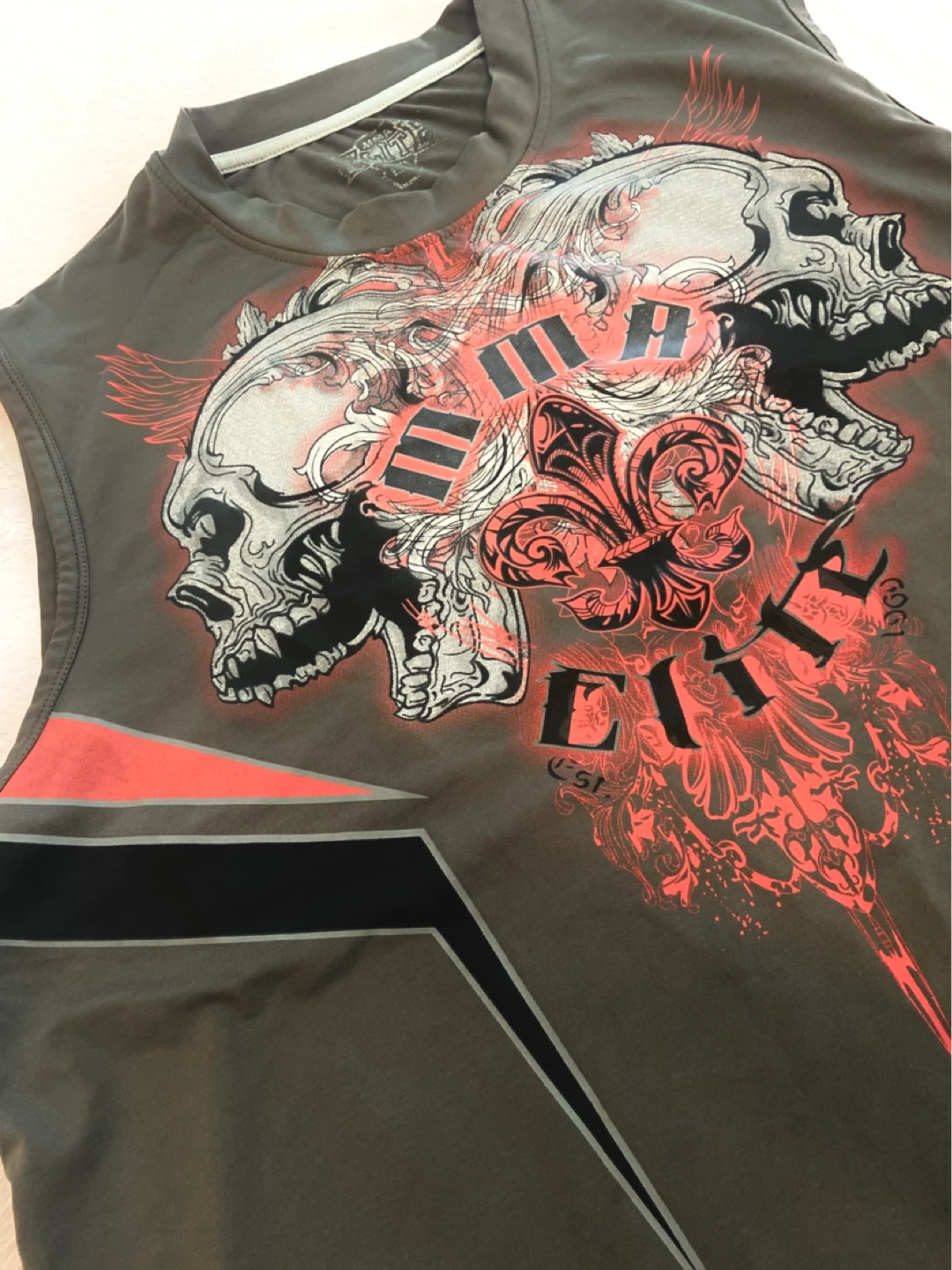 y2k mma elite graphic tanktop muscle shirt - photo 2