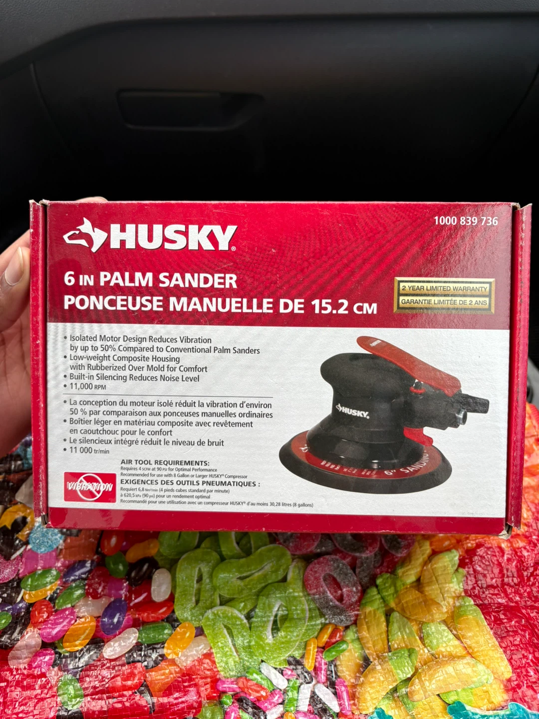 Husky 6in Palm Sander - photo 2