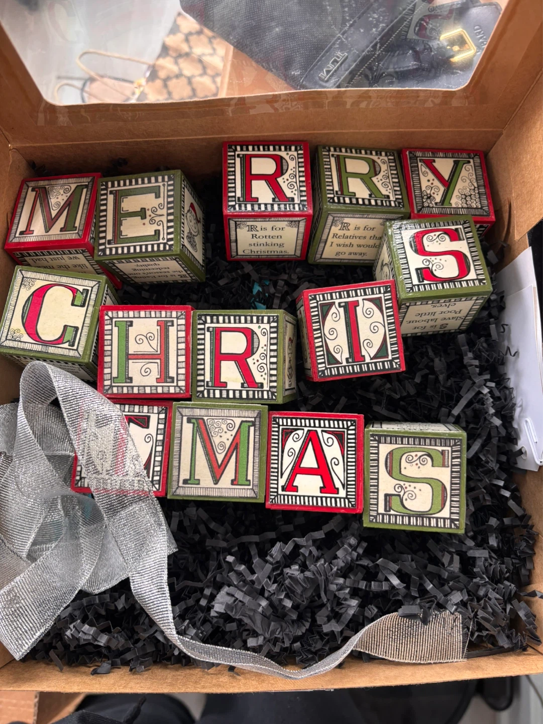 Christmas Blocks Decoration Set