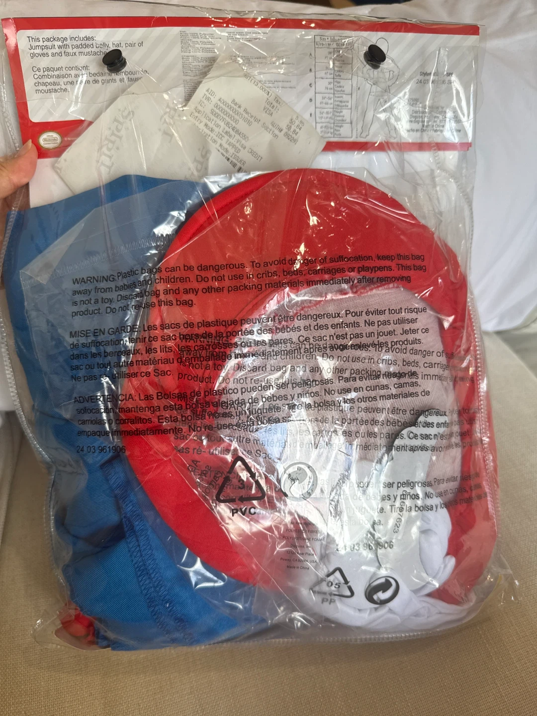 [Kid‘s XL] Brand new - Super mario costume - photo 3