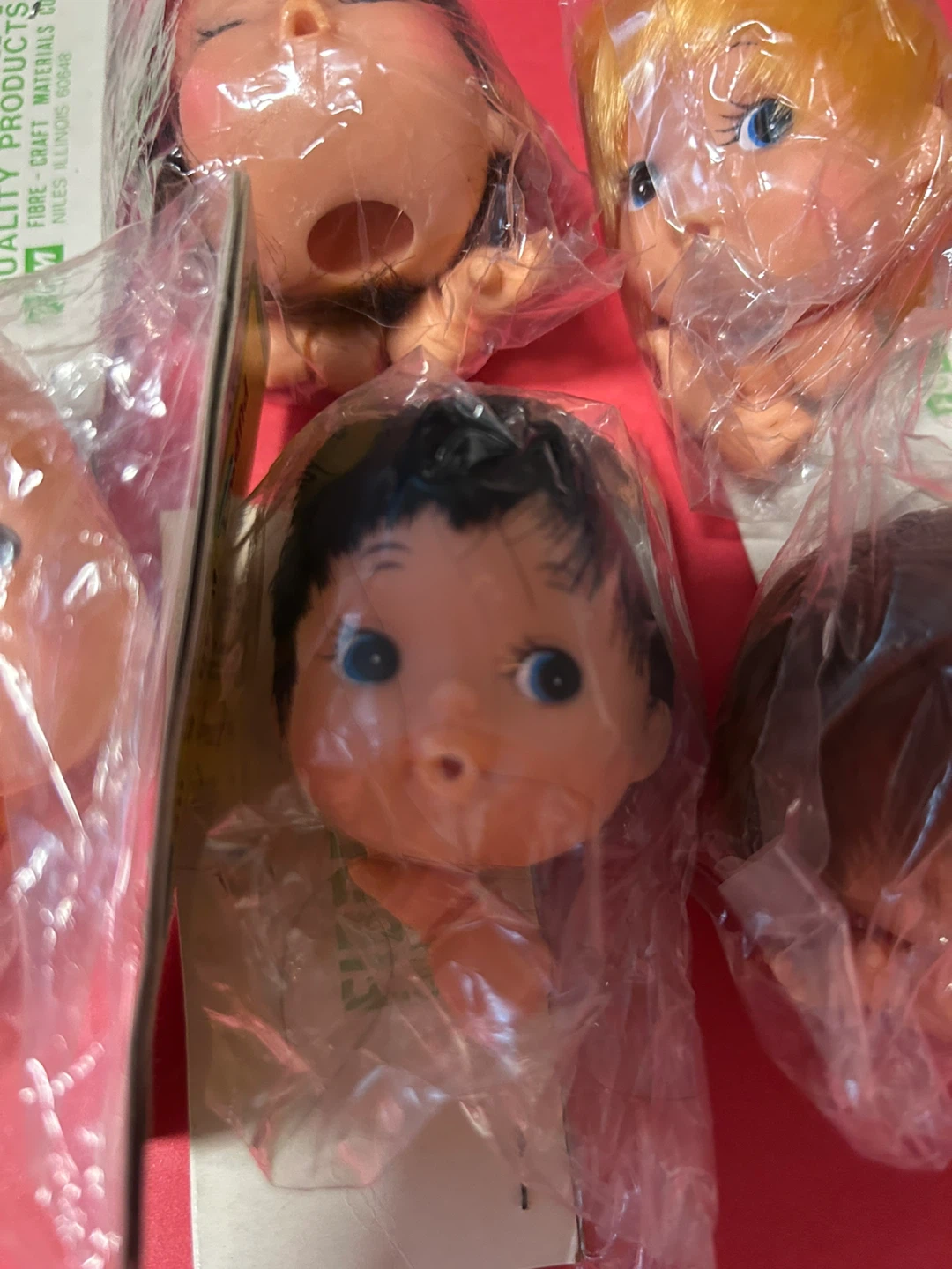 Fibre-Craft Baby Doll Heads Lot - photo 3