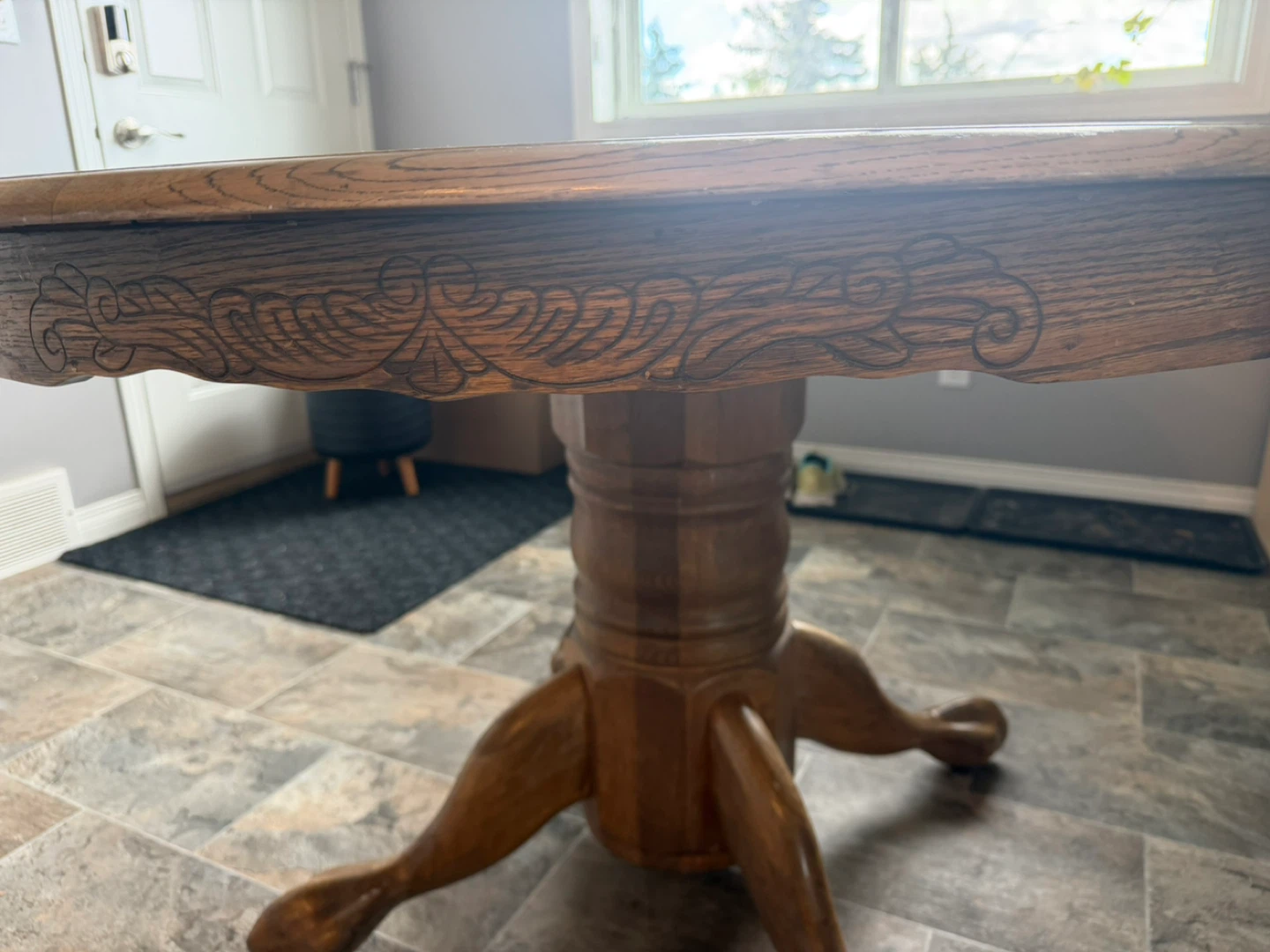 Solid wood dining set - photo 3