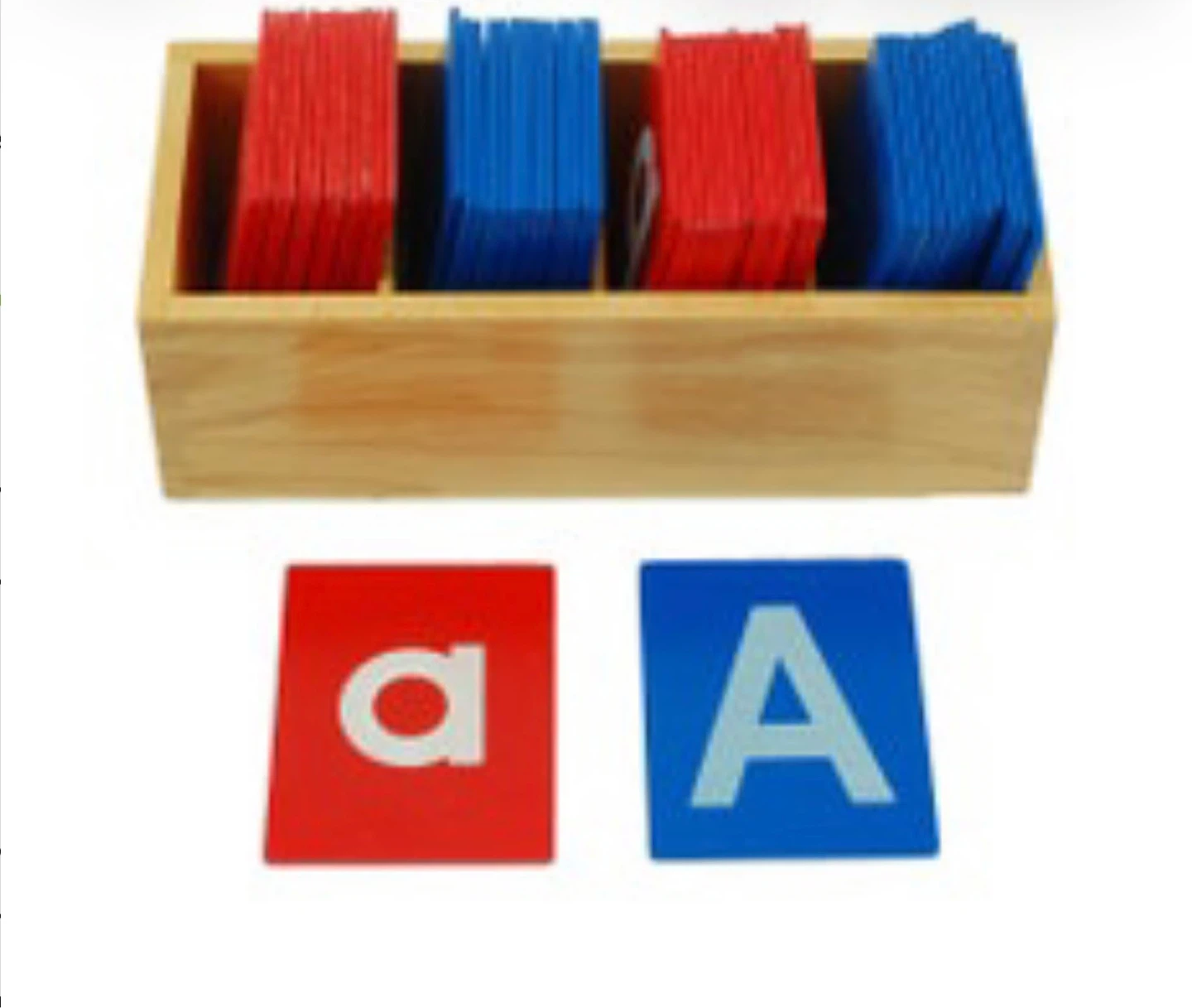 Montessori Sandpaper Letters Cards
