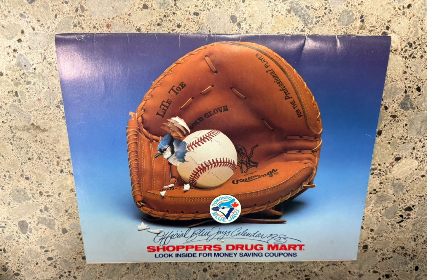 1985 Shoppers Drug Mart Blue Jays Calendar
