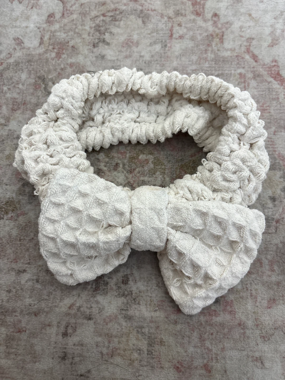 Women’s towel headband.