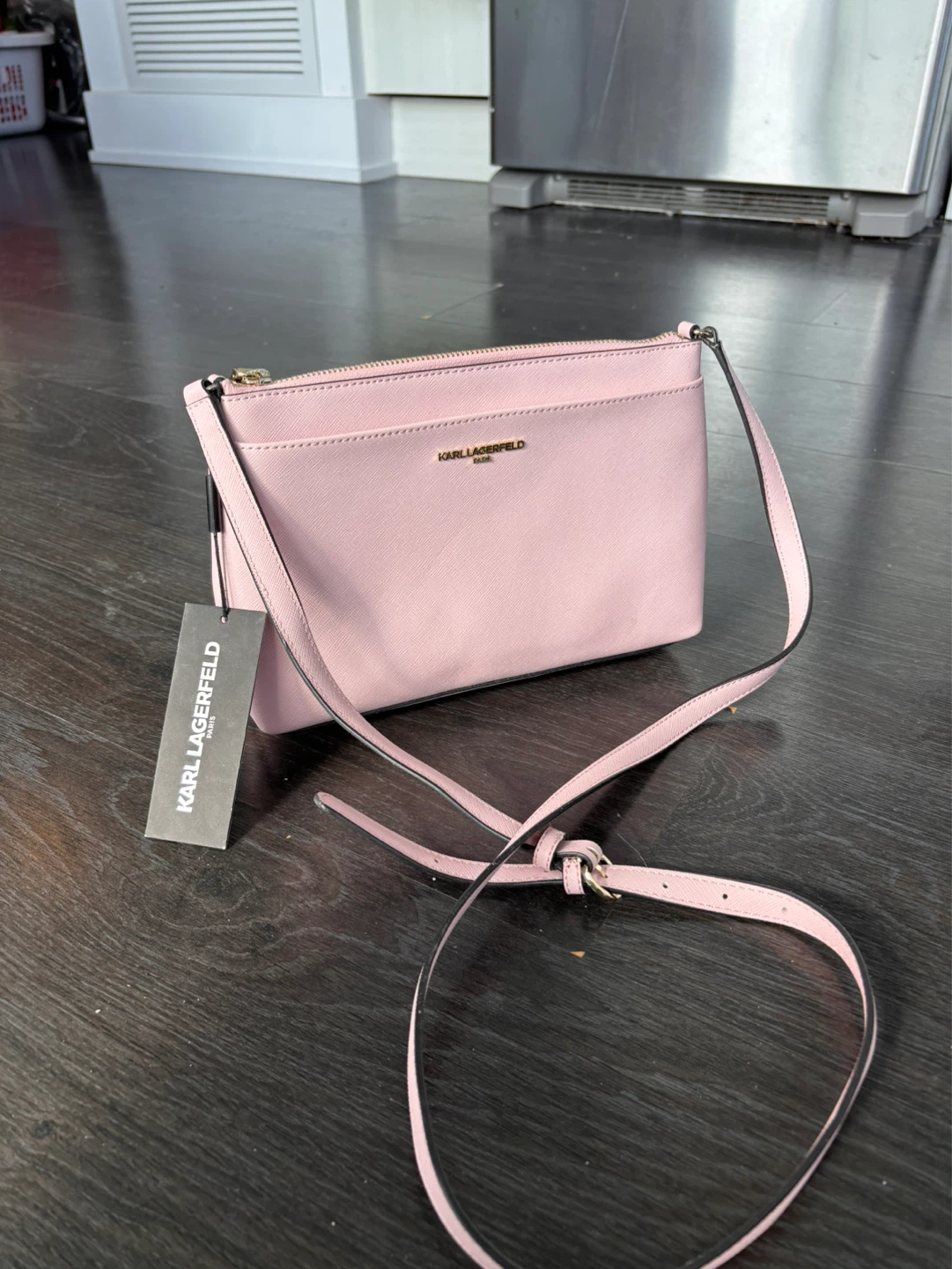 Karl Lagerfeld Paris Pink Crossbody Bag