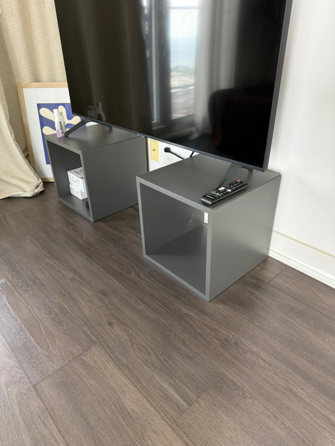 2 IKEA EKET Shelving Unit
