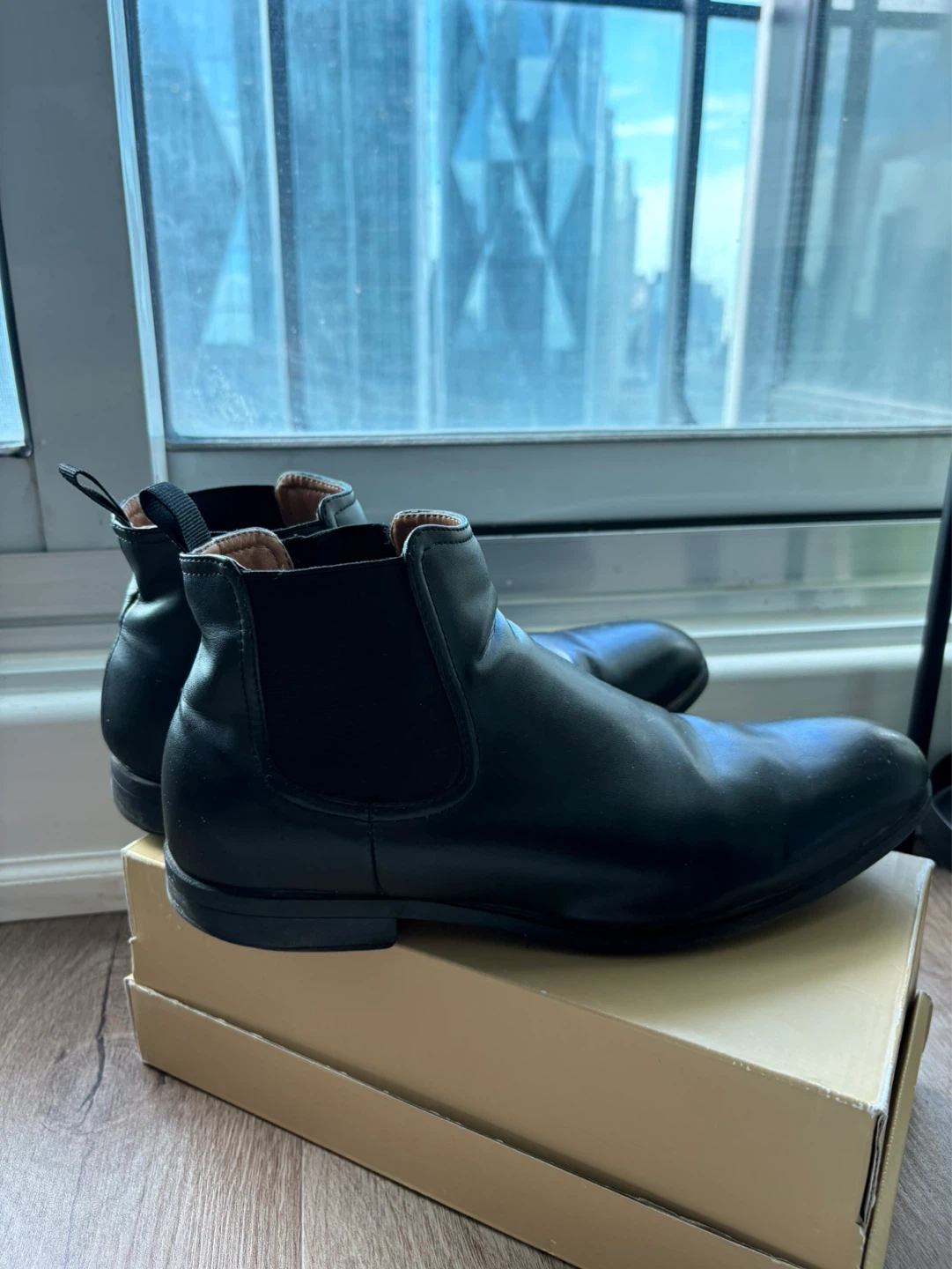 H&M Black Chelsea Boots - Size 7 Men’s - photo 2
