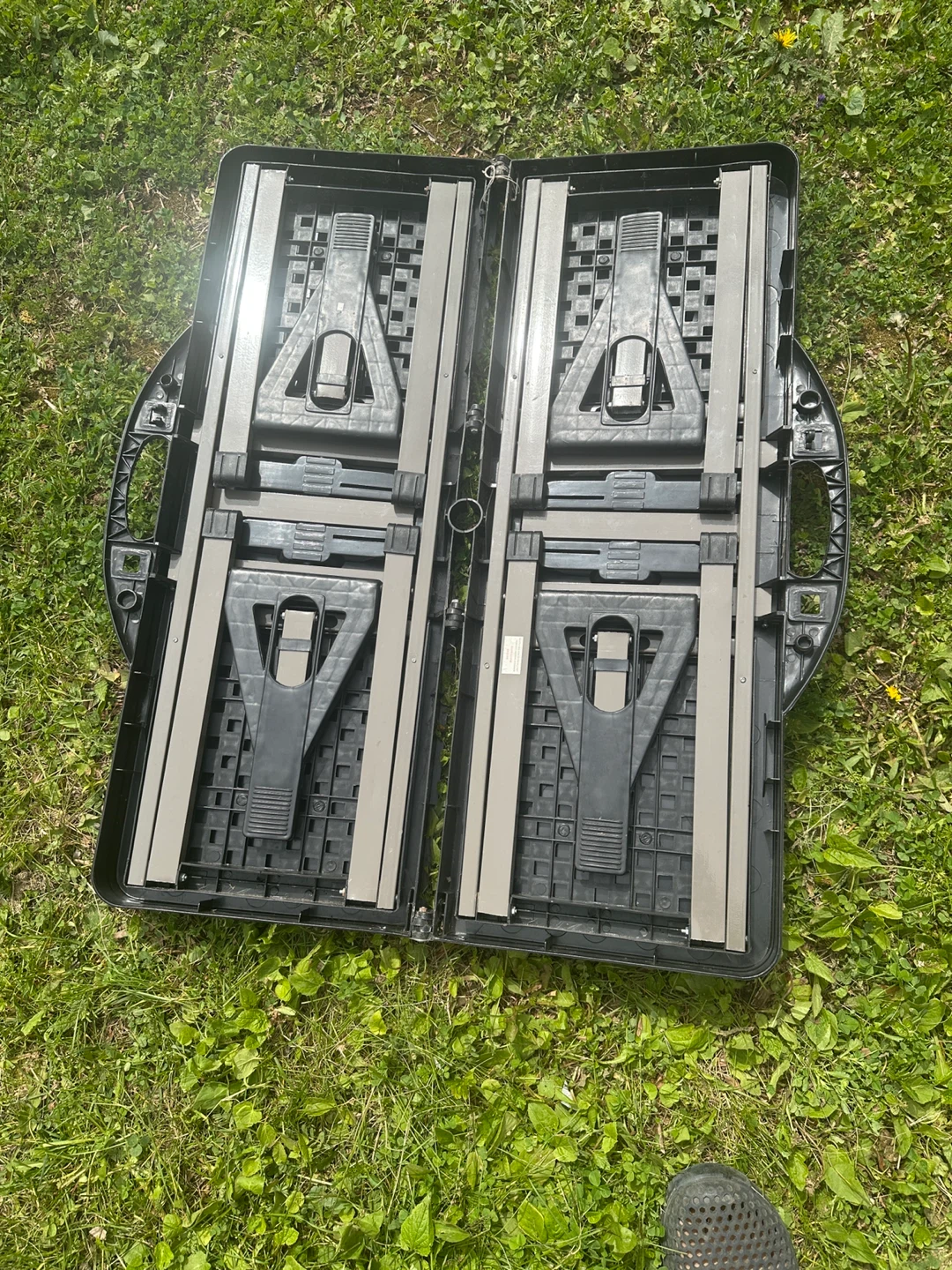 Folding Picnic Table with 4 Seats - photo 5