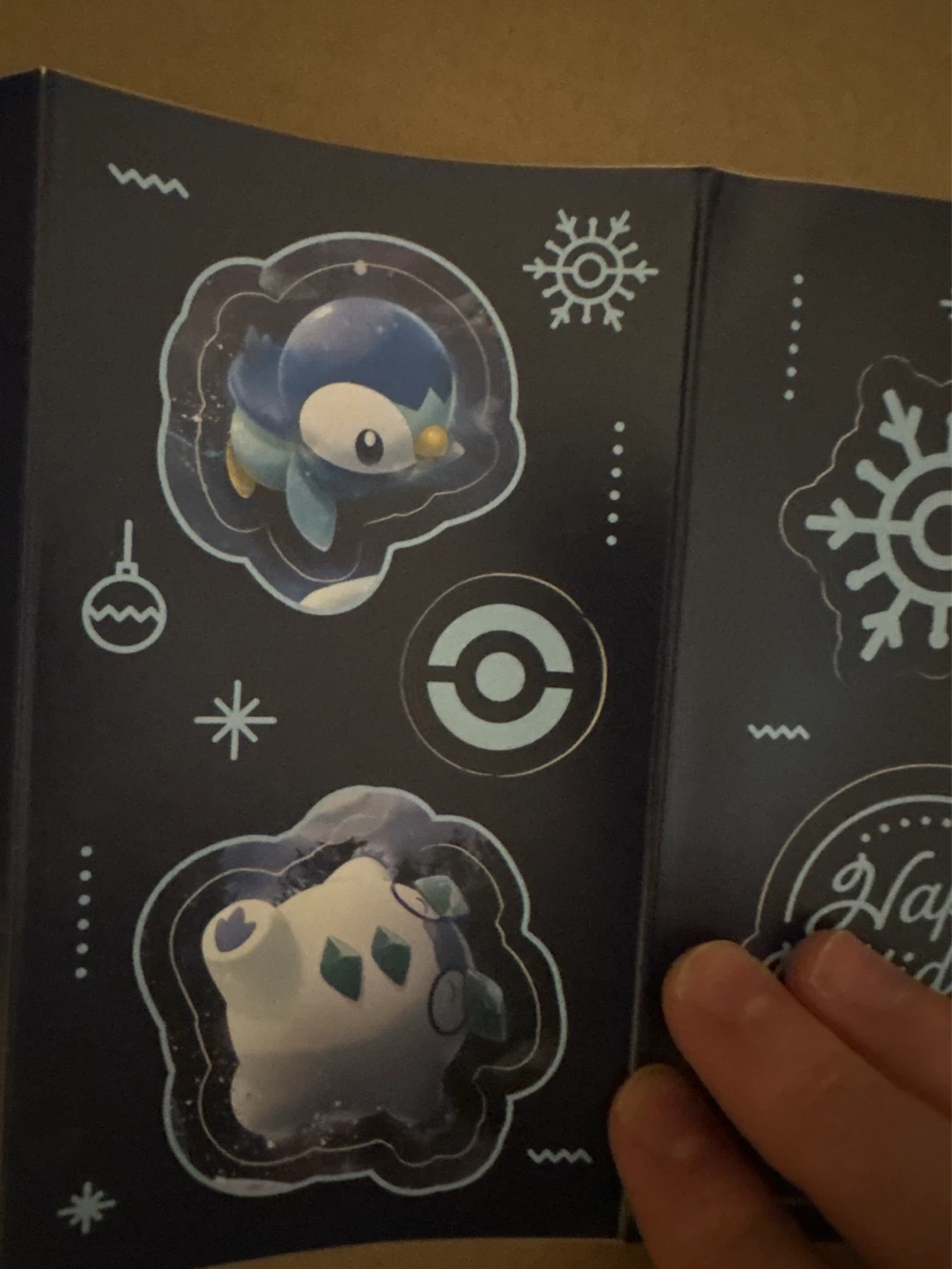 Pokemon Stickers - Glaceon/ Pikachu /Piplup - photo 3