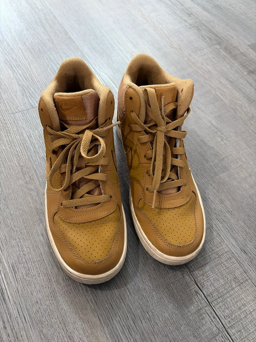 Nike High Top Sneakers - Tan - photo 2