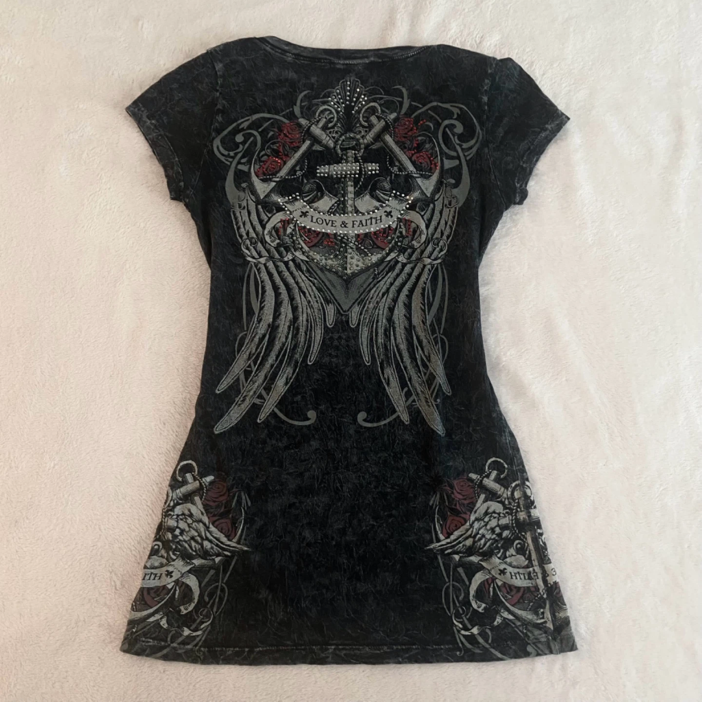 cyber y2k seductions graphic tee