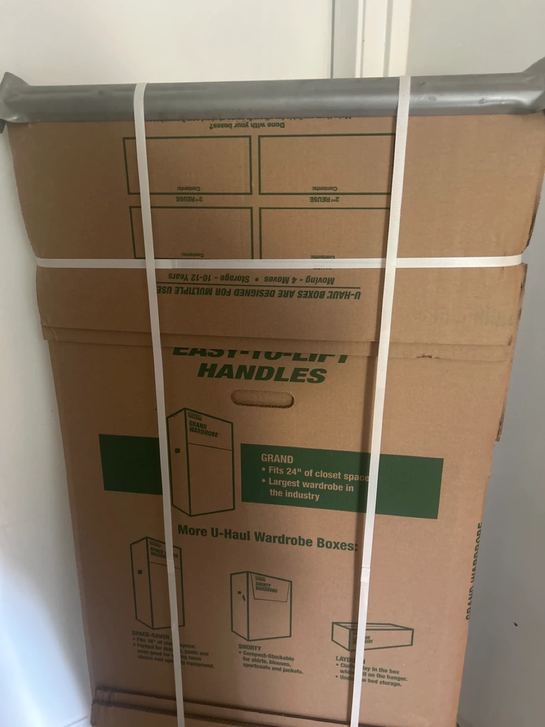 U-Haul Grand Wardrobe Moving Box - photo 2