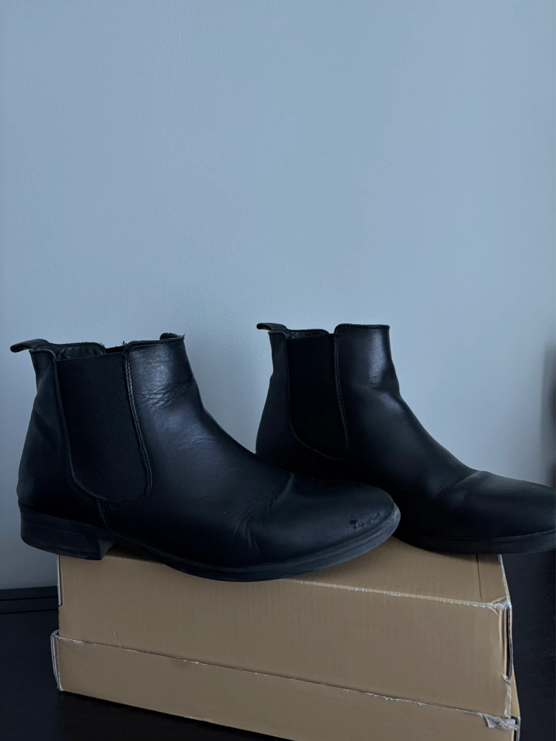 Black Chelsea Boots - Size US 7.5 - photo 2