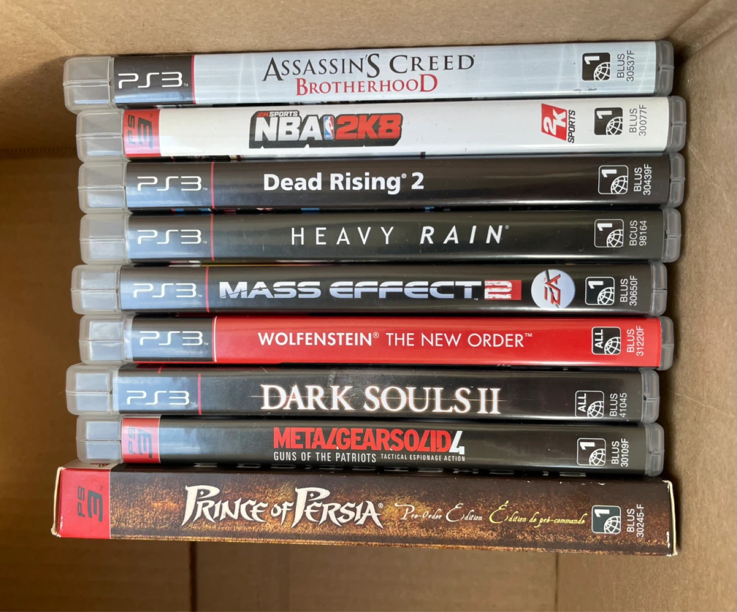 PS3 Games - Assassin's Creed, NBA 2K8, Dead Rising +