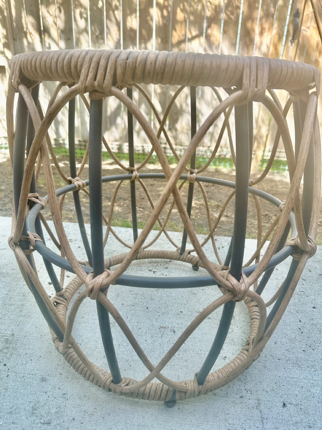 Side Table with Glass Top - from Canadian Tire - photo 3