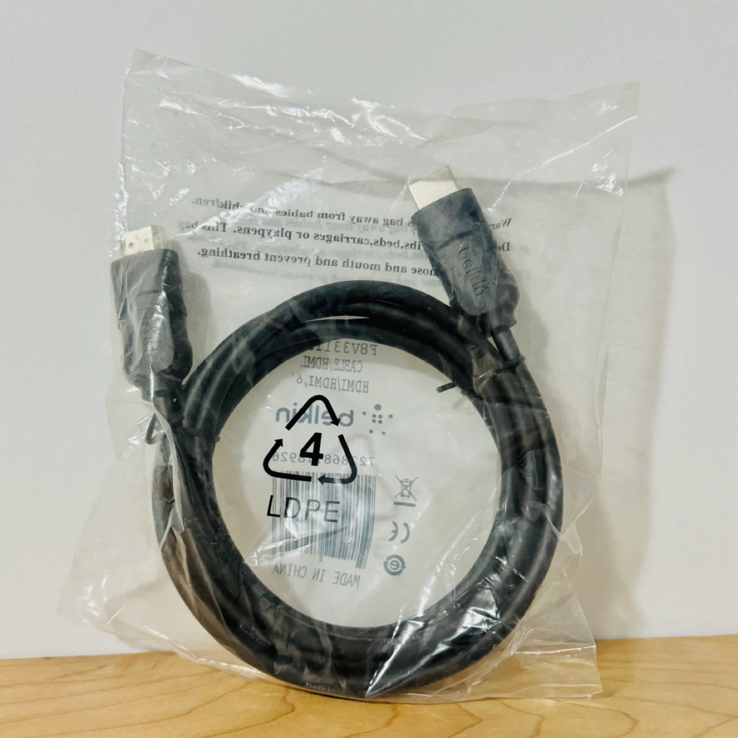 Belkin HDMI Cable 6 Feet - Brand New