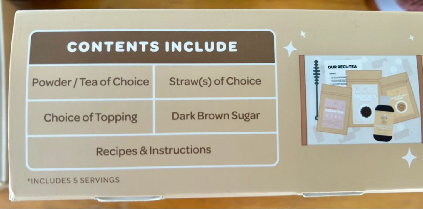 The Bubble Tea Kit - Taro Milk Tea - photo 3
