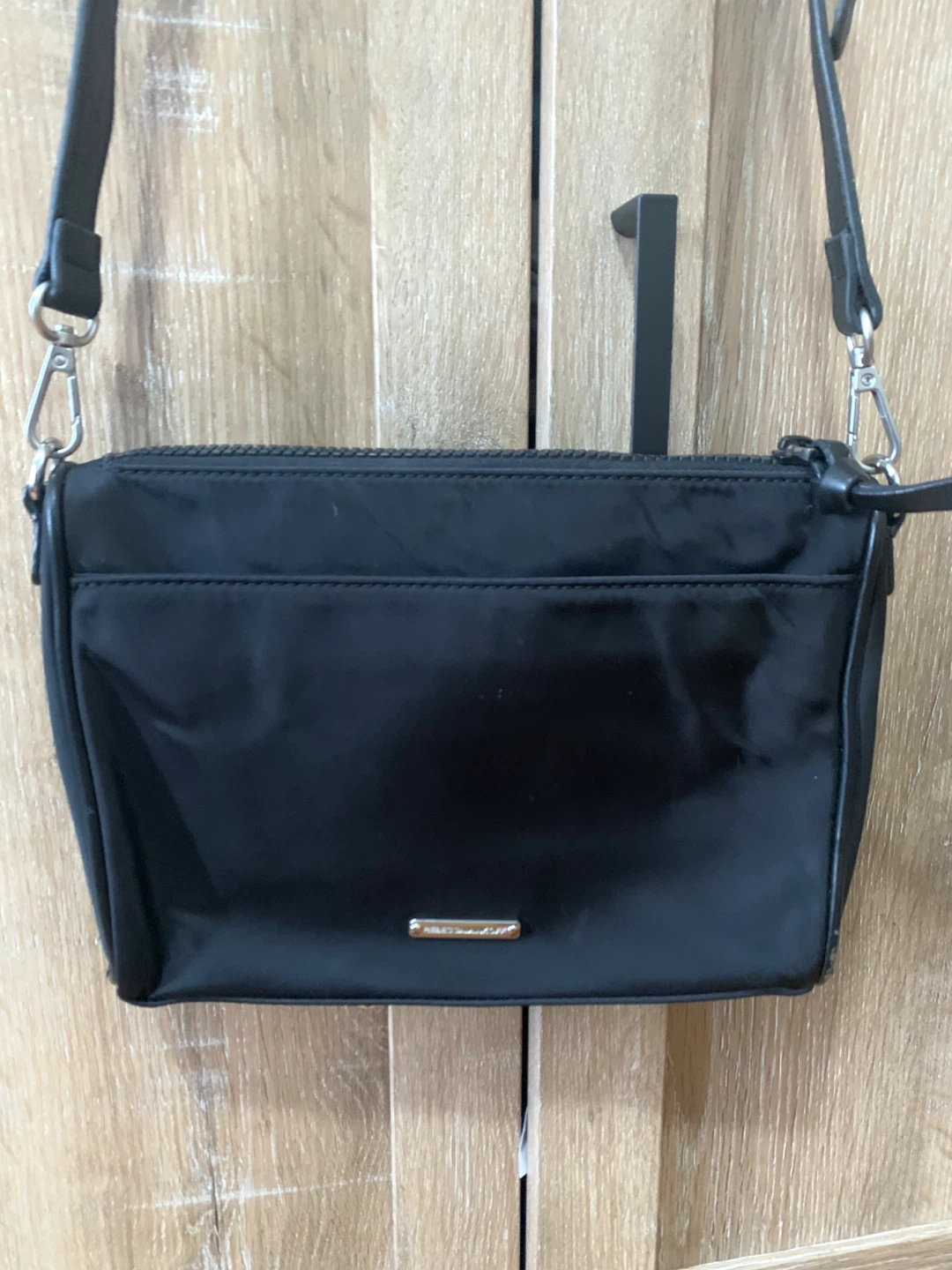 Rebecca Minkoff Black Nylon Crossbody Bag