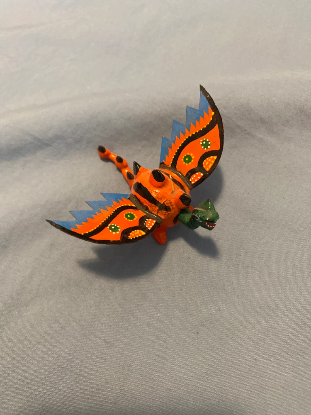 Mexican Head-Bobbing Alebrije/Dragon Sculpture