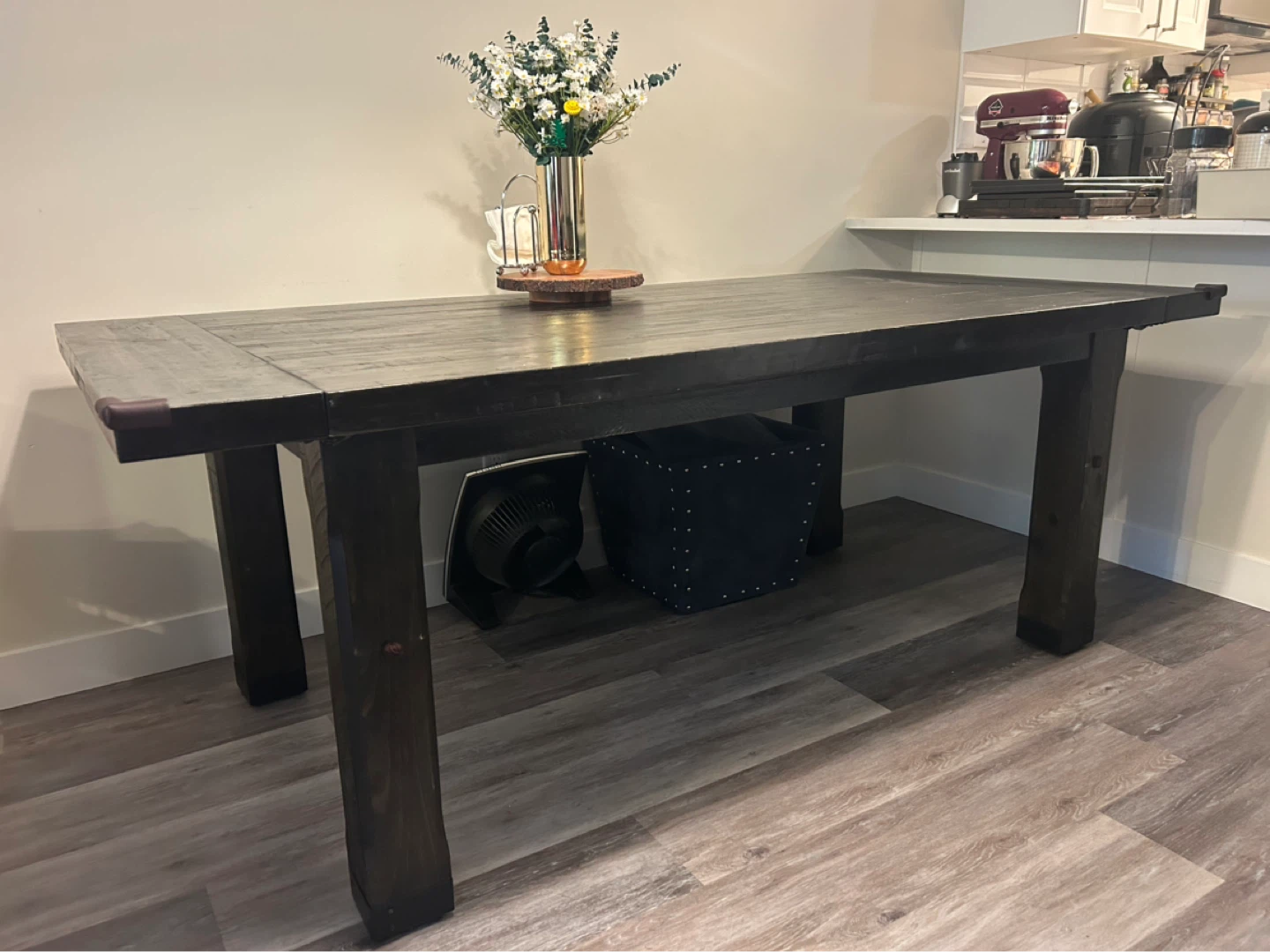 Dark Wood Dining Table - photo 2