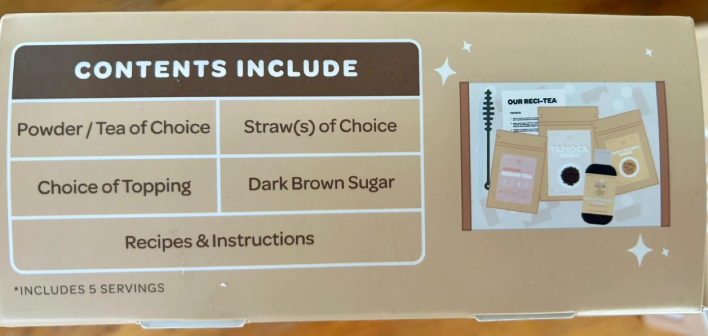 RETEA The Bubble Tea Kit - Mango Milk Tea - photo 2