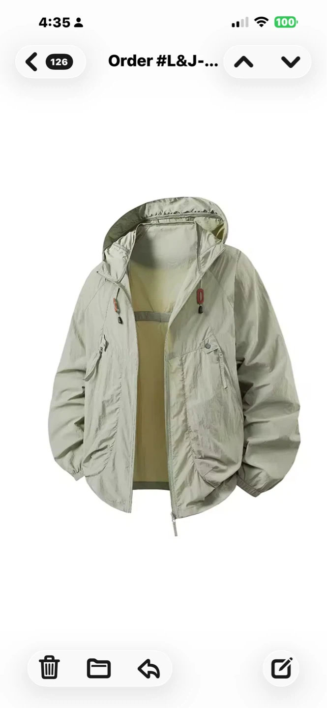 Lightweight Hooded Jacket