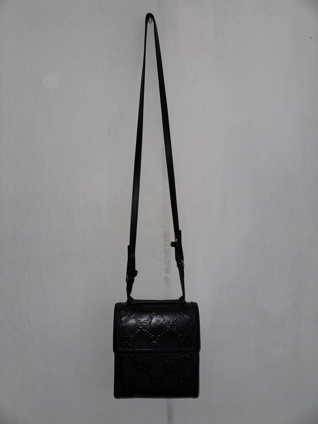 Gucci Black Leather Small Shoulder Bag