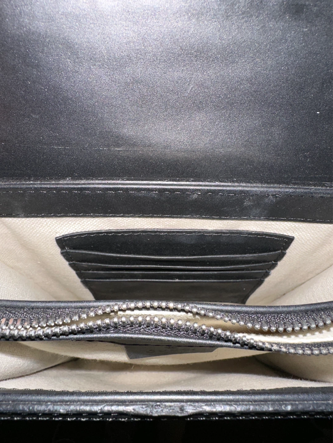 Gucci Black Leather Small Shoulder Bag - photo 4