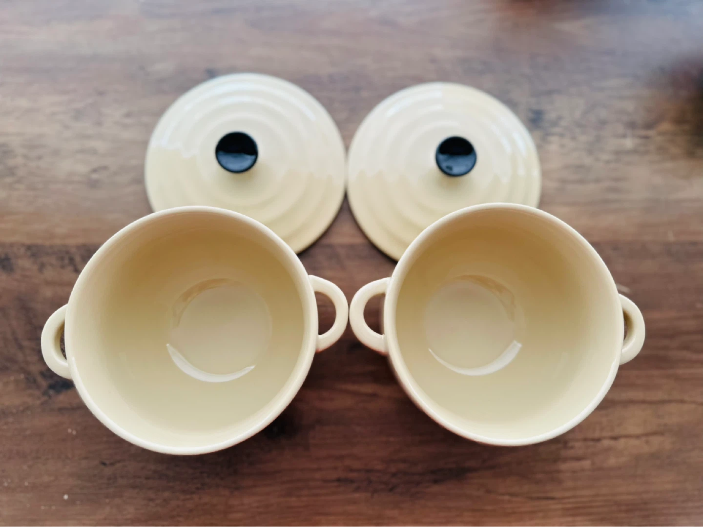 [Brand New] Ceramic soup bowls with lid - photo 2