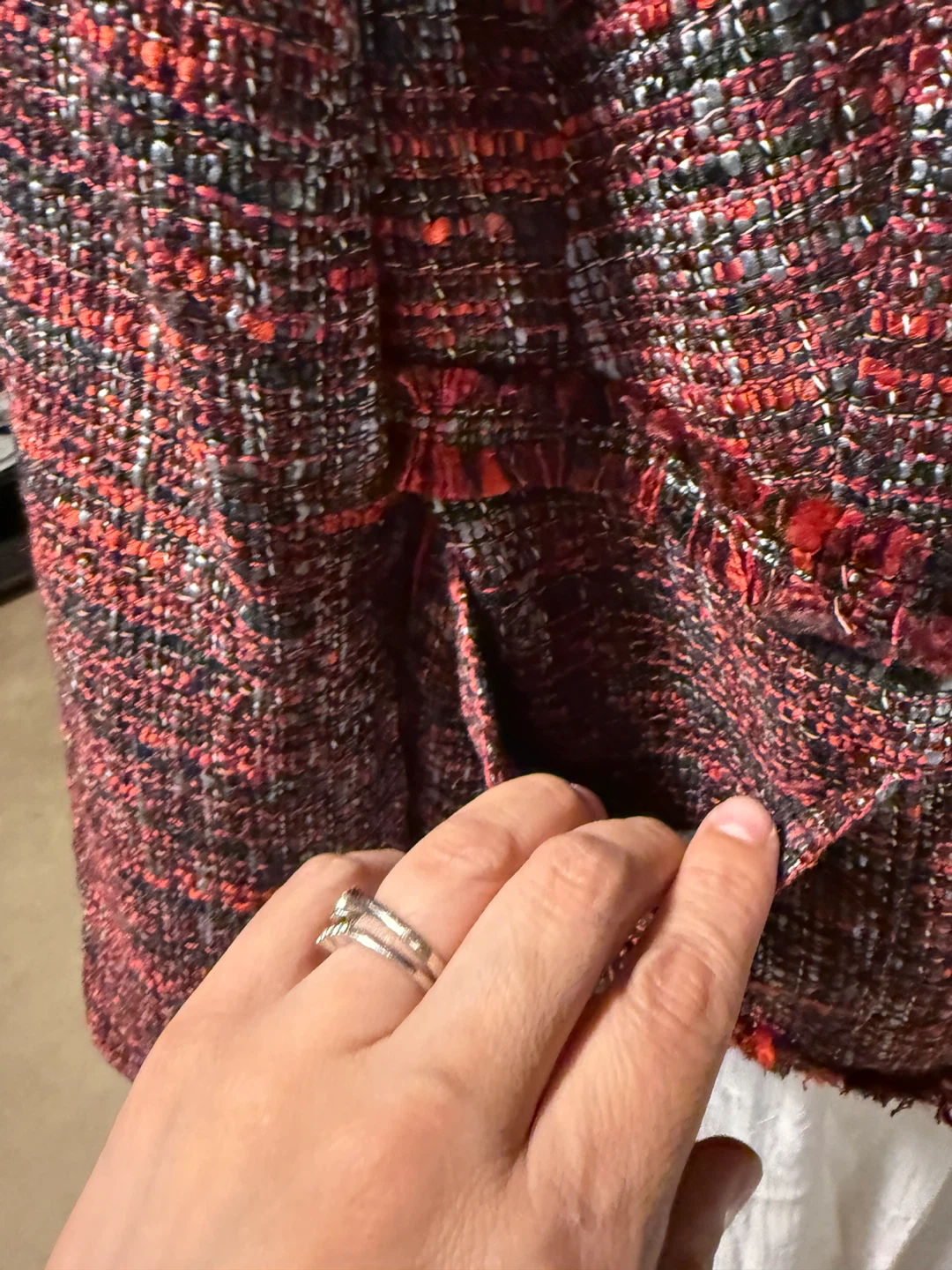 Donna Karan New York Tweed Jacket - Size 10 - photo 4