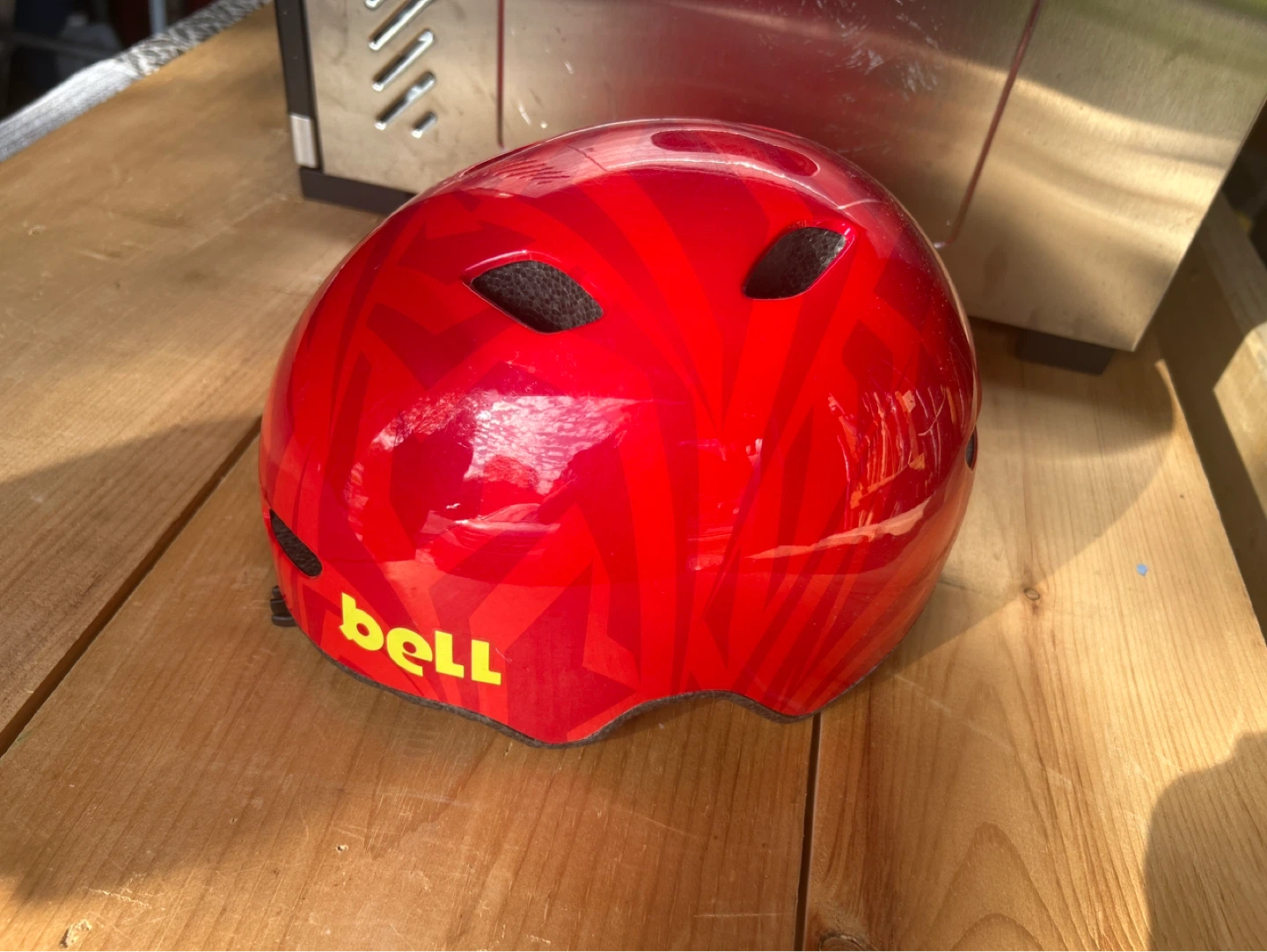 Red Bell Bicycle Helmet