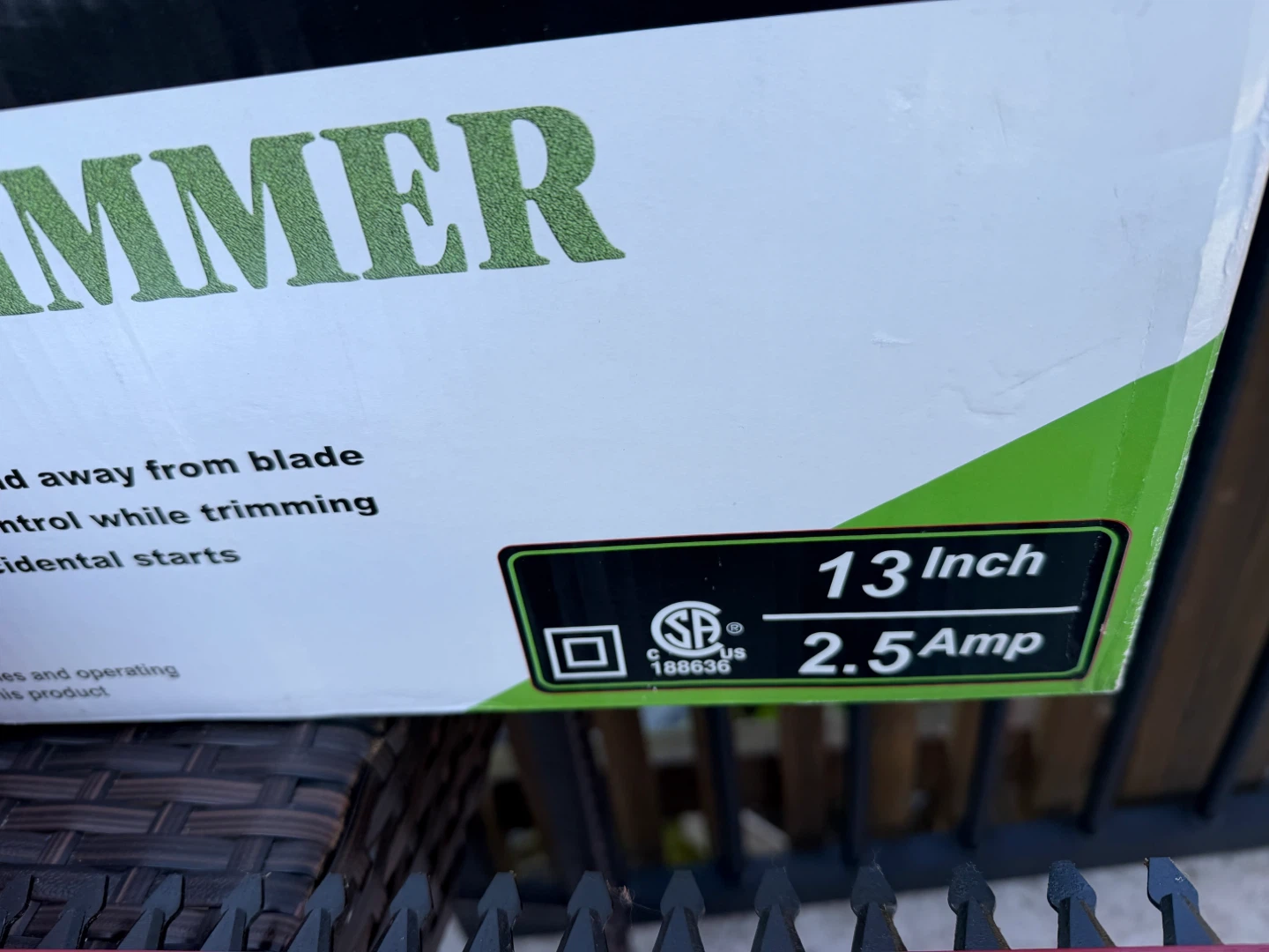 New in Box Spectra Tools 13-inch Hedge Trimmer - photo 5