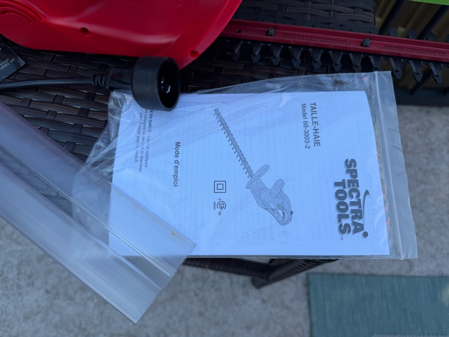 New in Box Spectra Tools 13-inch Hedge Trimmer - photo 3